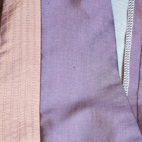 Light Purple and Peach 100% Thai Silk Vest - M/L - Picture 5 of 15